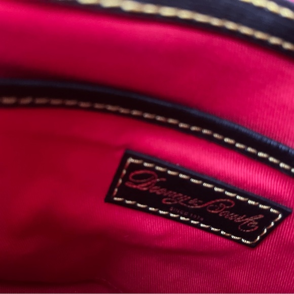 Dooney & Bourke Tartan Plaid Richmond Shopper Bag Tote Black Red Green 2 Handle - Picture 11 of 14